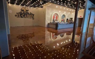El Cabron restaurant - Metallic Flooring (2)