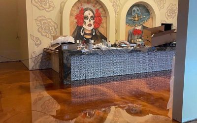 El Cabron restaurant - Metallic Flooring (7)