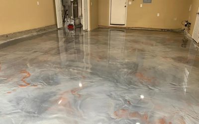 Garage Floor - Metallic Flooring