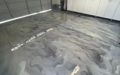Garage Floor - Metallic Flooring (2)
