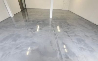 Garage Floor - Metallic Flooring